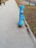 Hidrant na biciklističkoj stazi kao opasnost biciklistima - potrebno izmijestiti